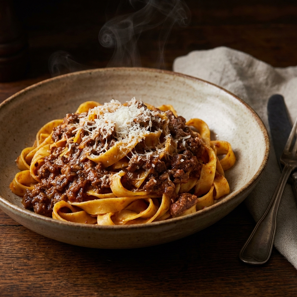 Tagliatelle al Ragu